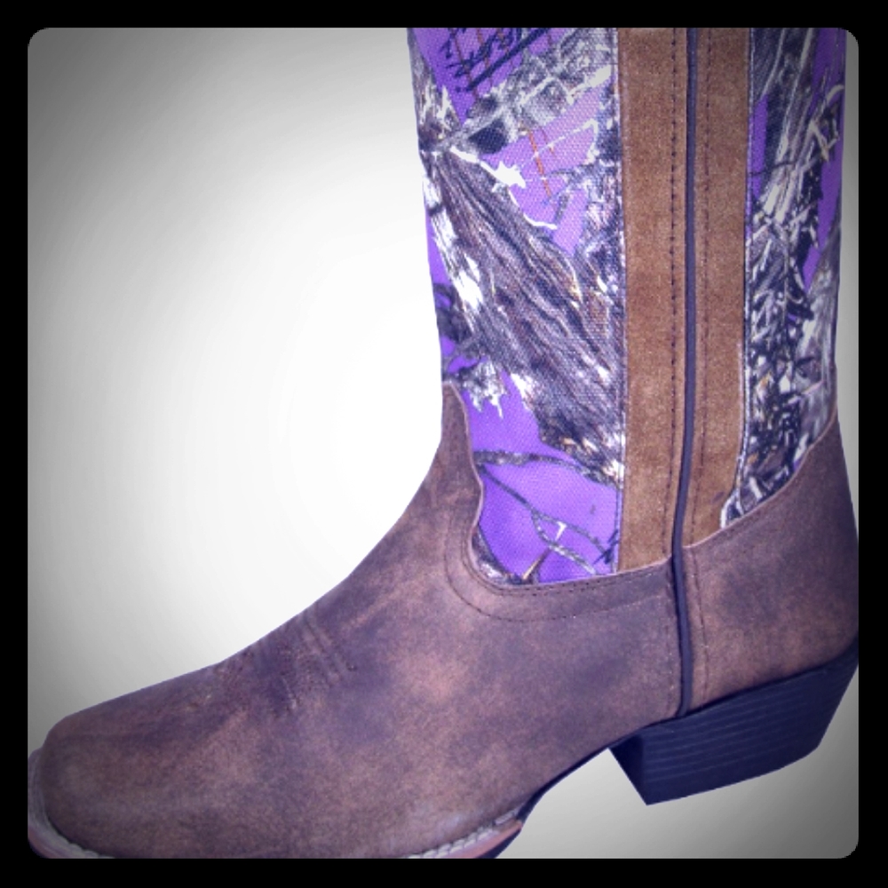 square toe cowboy boots - Picture 1 of 1